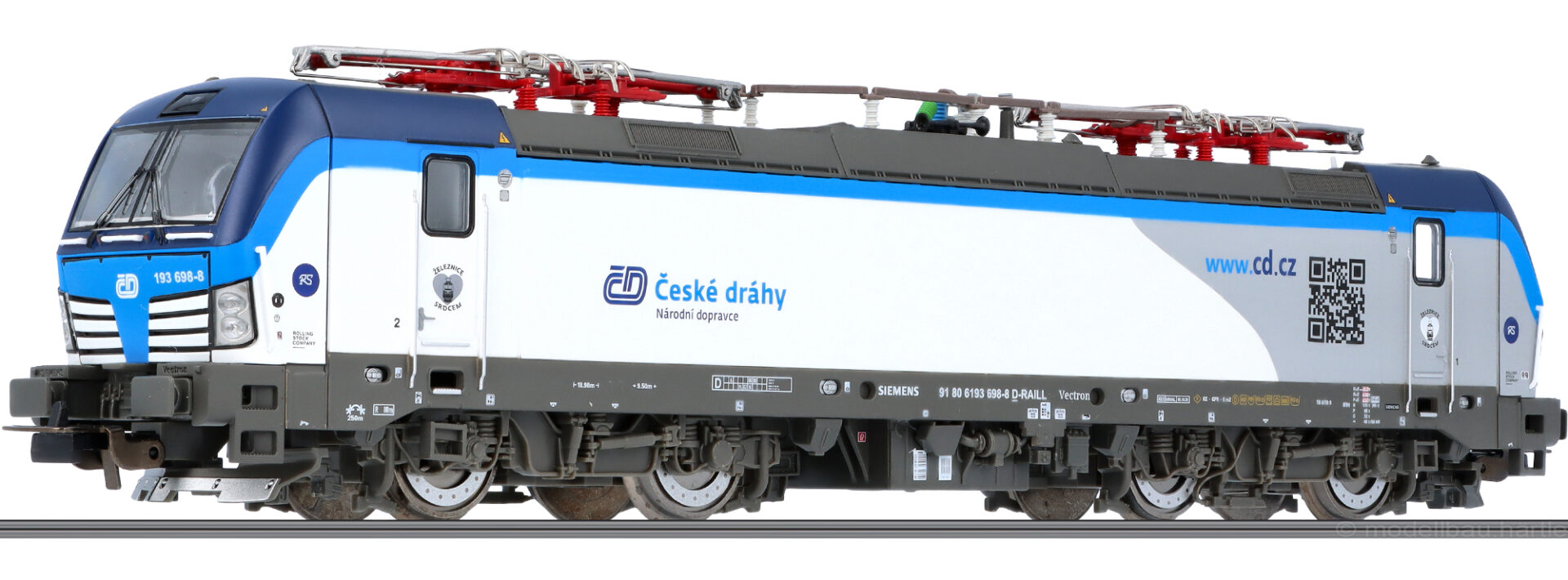 Piko 21604 <br>E-Lok BR 193 Vectron QR Code CD | DCC Sound | Spur H0 Piko 21604 <br>E-Lok BR 193 Vectron QR Code CD | DCC Sound | Spur H0