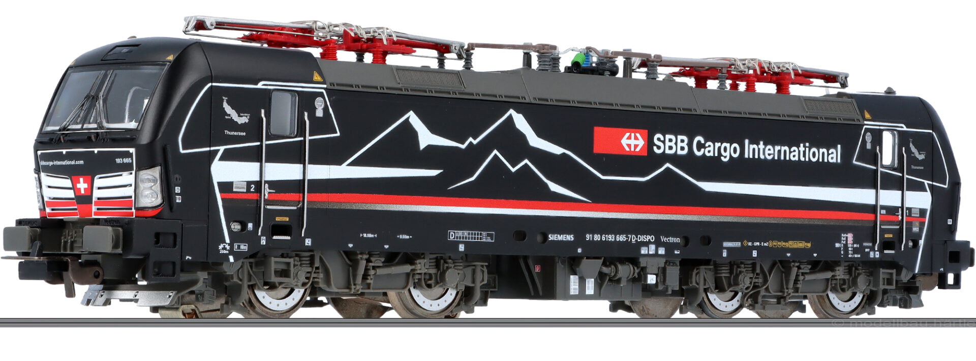 Piko 21611 <br>E-Lok BR 193 Vectron Thuner See SBB Cargo DCC Sound Piko 21611 <br>E-Lok BR 193 Vectron Thuner See SBB Cargo DCC Sound