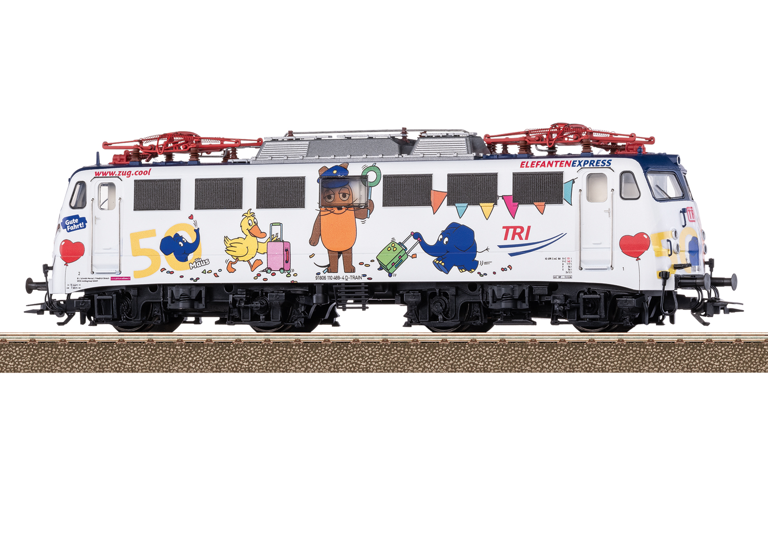 Trix 22611 <br>Elektrolokomotive Baureihe 110 Elefantenexpress Trix 22611 <br>Elektrolokomotive Baureihe 110 Elefantenexpress – Bild 2