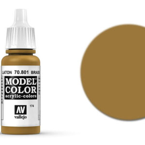 Vallejo 70801 <br>Messing, Metallic, 18 ml