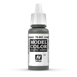 Vallejo 70863 <br>Metallgrau, Metallic, 18 ml
