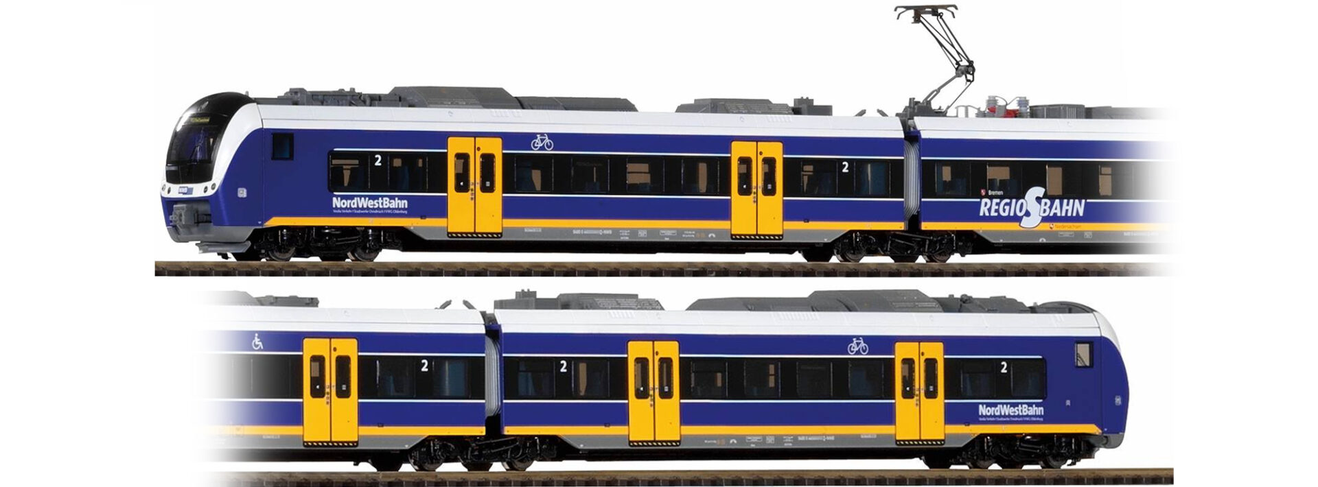 Piko 59998 <br>E-Triebzug BR 440 3tlg. Nordwestbahn DCC-Sound Piko 59998 <br>E-Triebzug BR 440 3tlg. Nordwestbahn DCC-Sound