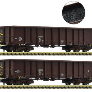 Fleischmann 6660020 <br>2-tlg. Set: Offene Güterwagen, ÖBB