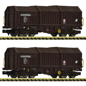 Fleischmann 6660035 <br>2-tlg. Set: Teleskophaubenwagen, ÖBB
