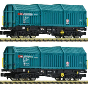 Fleischmann 6660037 <br>2-tlg. Set: Teleskophaubenwagen, SBB