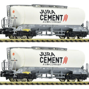 Fleischmann 6660090 <br>2-tlg. Set: Silowagen, Wascosa/Jura Cement
