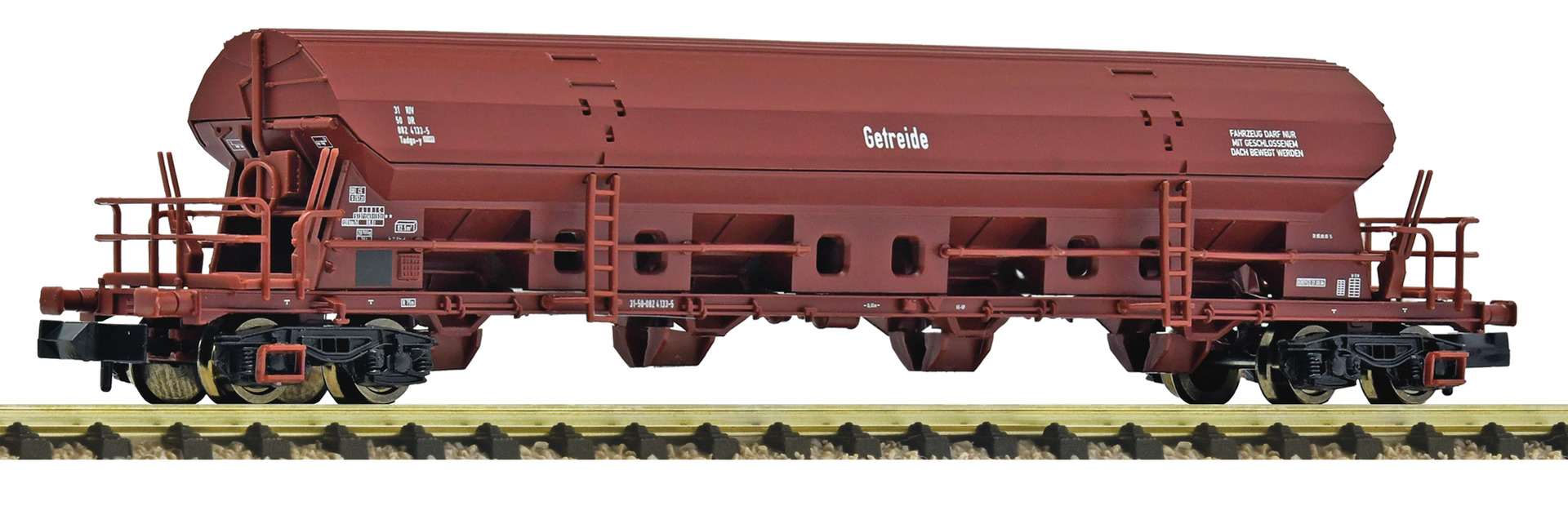 Fleischmann 6660115 <br>4ax Schwenkdachwagen, DR Tadgs Fleischmann 6660115 <br>4ax Schwenkdachwagen, DR Tadgs