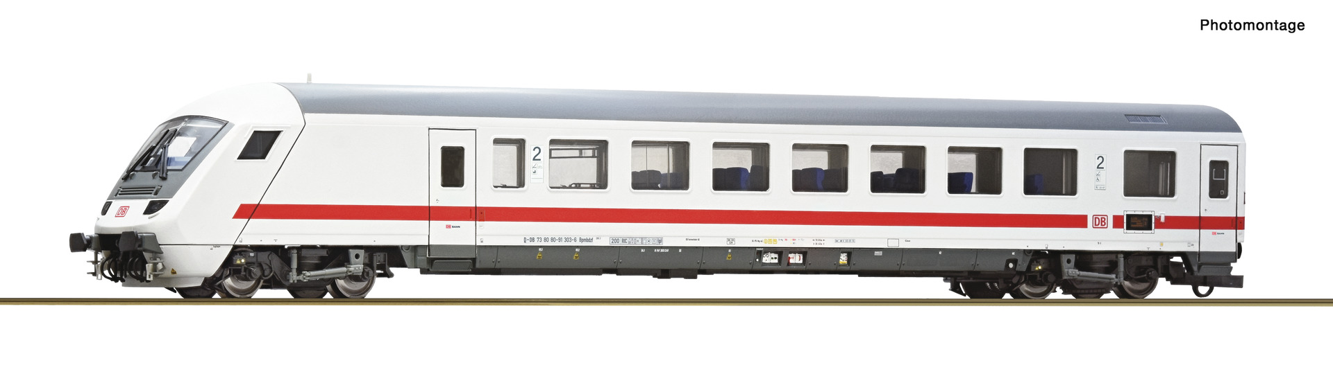 Roco 6210156 <br>IC-Steuerwagen, DB AG DCC Roco 6210156 <br>IC-Steuerwagen, DB AG DCC