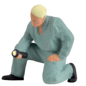 Viessmann 1539 <br>H0 Automechaniker mit Leuchte LED Fertigmodell