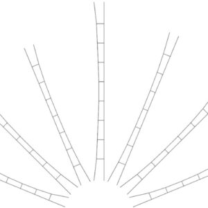 Viessmann 4150 <br>Universal-Fahrdraht Länge 140 - 160 mm nhalt 5 Stück