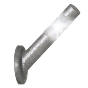 Viessmann 6016 <br>Wandlampe Edelstahl 7 mm LED